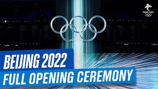 Beijing2022 Opening Ceremony  Full Replay [upl. by Colby]