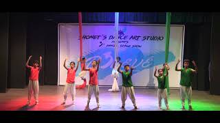 AR Rahman Maa tujhe salam  Shonets Dance Art Studio  Independence day dance  Aerial silk [upl. by Siol644]