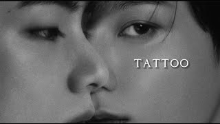 TAEKOOK  TAEHYUNG X JUNGKOOK  FMV  TATTOO [upl. by Leirraj]