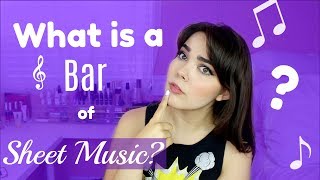 What is a Bar of Sheet Music  16 Bar amp 32 Bar Audition Help for Singers [upl. by Katherin]