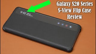 Official Samsung Galaxy S20 Series SView Flip Cover Case Review [upl. by Tarrsus]