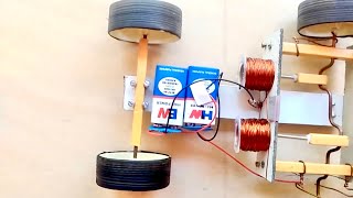 How to Make Solenoid Engine Car [upl. by Constancia261]