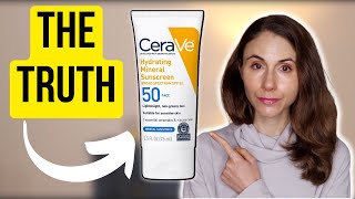 The TRUTH ABOUT MINERAL SUNSCREEN 🤔 Dermatologist DrDrayzday [upl. by Kenton]