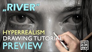 Dirk Dzimirsky  Hyperrealism Drawing Tutorial Workshop Preview [upl. by Duwalt]