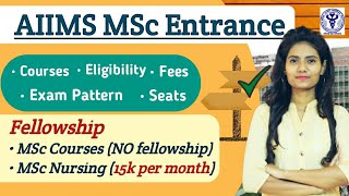 AIIMS MSc Entrance Exam  Courses  Syllabus  Seats  Eligibility  Fellowship  Exam Pattern [upl. by Pammi600]