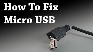 How To Fix Micro USB [upl. by Leilamag384]