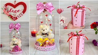 3 Manualidades Para SAN VALENTIN  Diy ValentineS Day  Decoraciones para el 14 de febrero [upl. by Grimbal]