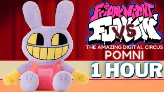 DIGITALIZING  FNF 1 HOUR SONG Perfect Loop Vs Pomni the Plush I The Amazing Digital Circus Pilot [upl. by Arte187]