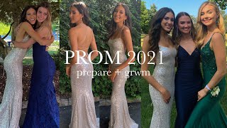 PROM 2021 vlog  grwm [upl. by Ttsepmet]