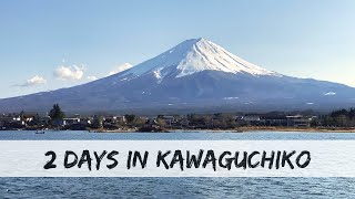 Things to do near Mt Fuji and Lake Kawaguchiko  2 day trip in Kawaguchiko [upl. by Ennaeilsel768]