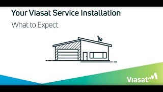 Your Viasat Internet service installation [upl. by Lleynod]