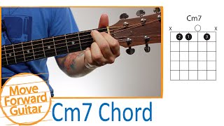 Guitar Chords for Beginners  Cm7 [upl. by Abbottson]