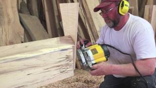 Cutting dovetail joints on timbers [upl. by Leighton529]