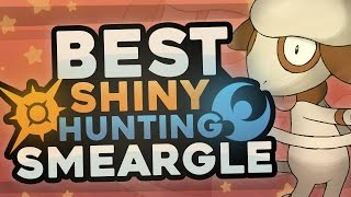 BEST SHINY HUNTING SMEARGLE in Pokémon Sun and Moon Easy Shiny Hunting Smeargle [upl. by Markland931]