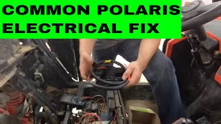 Polaris SXSUTV Common Electrical Fix [upl. by Locke]