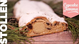 Delicious Christmas Stollen Recipe  Cupcake Jemma [upl. by Trimmer]