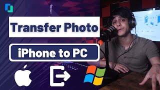 3 Ways to Transfer Photos from iPhone To PC 2021 [upl. by Corson]