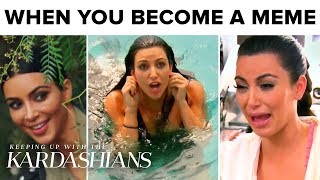 Kim Kardashian Wests Most MemeWorthy Moments  KUWTK  E [upl. by Kedezihclem]