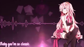 Nightcore  Classic  Lyrics [upl. by Grewitz]