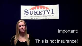 What is a Surety Bond [upl. by Eanram]