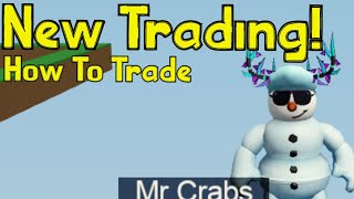 How To TRADE New Trading Update Roblox Islands [upl. by Dannon]