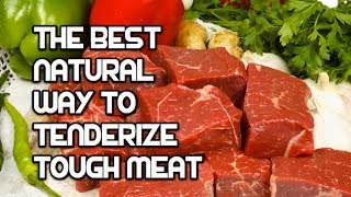 The Best Way to Tenderize Tough Meat [upl. by Aymahs439]