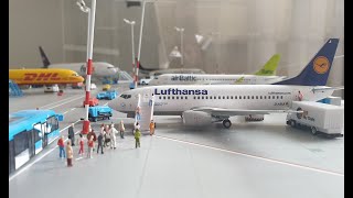 1200 scale airplane model collection February 2021 update [upl. by Ylelhsa]