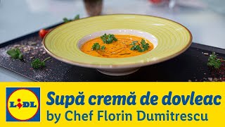 Supa crema de dovleac • Gateste cu Chef Florin Dumitrescu [upl. by Aihsetel]