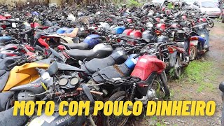 MOTO DE LEILÃO COM POUCO DINHEIRO [upl. by Leohcin547]