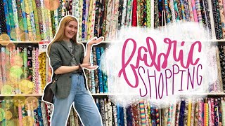 Let’s Explore A Fabric Store💕 Teaching You How To Buy amp Choose Fabric [upl. by Anirdnajela]