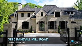 Buckhead Luxury Home  3995 Randall Mill Rd Atlanta GA USA 🇺🇸  Luxury Real Estate [upl. by Ardnola]