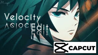 How to Do VELOCITY Edit  CAPCUT PC TUTORIAL StepbyStep Guide [upl. by Ecinad]