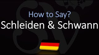 How to Pronounce Schleiden amp Schwann CORRECTLY Cell Theory  Pronunciation [upl. by Tallula276]