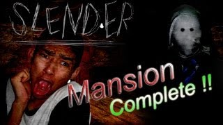 Slender Mansion  Misión cumplida 1212 Mementos Completo [upl. by Manwell]