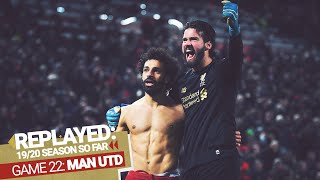 REPLAYED Liverpool 20 Man Utd  Salah and Alisson combine to finish it in style [upl. by Tori677]