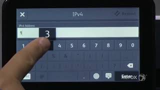 Xerox® VersaLink® Controller Network Settings [upl. by Aldred]