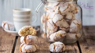 Chewy Amaretti Cookies [upl. by Nojed]