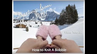 How to Make a Bobble MB [upl. by Erline]