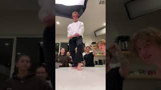 Jack Wright Dancing On Table With Hype House [upl. by Jean]