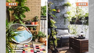 100 Cozy Balcony Garden Ideas  How to Decorate Your Balcony [upl. by Laden]