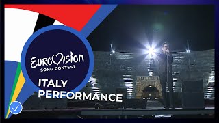 Diodato  Fai Rumore  Italy 🇮🇹  Performance in Arena di Verona  Eurovision 2020 [upl. by Rezzani]