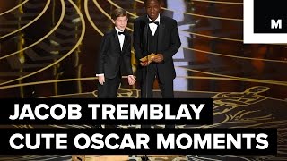 Jacob Tremblays Cutest Moments of Oscars 2016 [upl. by Birdie]