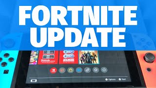 How to Update Fortnite on Nintendo Switch  Fortnite Battle Royale [upl. by Nnitsuj684]