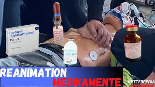 Medikamente REANIMATION  ERWACHSENE  Adrenalin Amiodaron Lidocain [upl. by Mensch]