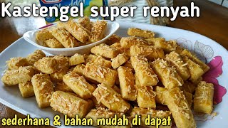 Cara membuat kastengel super renyah amp ekonomis dengan oven tangkring  kue kering [upl. by Rudwik816]