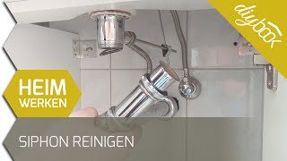 Siphon reinigen  Der Flaschensiphon am Waschbecken [upl. by Groos919]