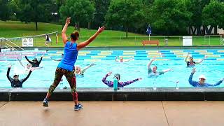 Aquatic fitness warmup routine  ideas [upl. by Daughtry]