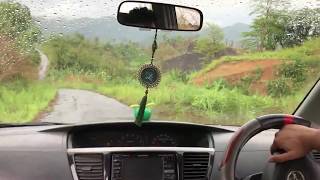 Alikadam to Thanchi road at Bandarban by car [upl. by Boony914]