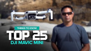 DJI Mavic Mini  Top 25 Things to know before you buy [upl. by Wetzell]