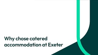 University of Exeter Catered Accommodation [upl. by Ruon]